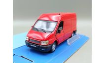 Ford Transit Van V 2000 грузовой фургон (красный) Форд Cararama М.0490, масштабная модель, Bauer/Cararama/Hongwell, scale43