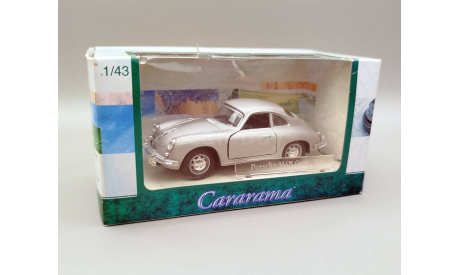 Porsche 356B Coupe (серебристый) Порше Cararama М.0497, масштабная модель, Bauer/Cararama/Hongwell, scale43
