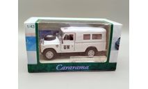 Land Rover Series III 109 UN ООН (белый) Ленд Ровер Cararama М.0506, масштабная модель, Bauer/Cararama/Hongwell, scale43