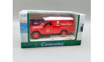 Land Rover Series III 109 Post Bus Royal Mail почта (красный) Ленд Ровер Cararama М.0507, масштабная модель, Bauer/Cararama/Hongwell, scale43