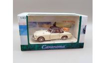 MGB Convertible кабриолет с закрытым тентом (бежевый/чёрный) МГБ Cararama М.0508, масштабная модель, Bauer/Cararama/Hongwell, scale43