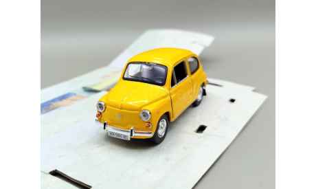 Zastava 750 (жёлтый) Застава Cararama М.0511, масштабная модель, Bauer/Cararama/Hongwell, scale43