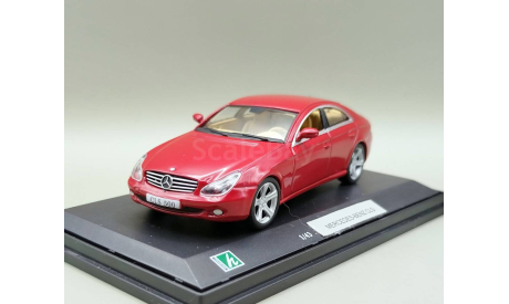 Mercedes-Benz CLS (красный) Мерседес DeAgostini  М.0522, масштабная модель, scale43