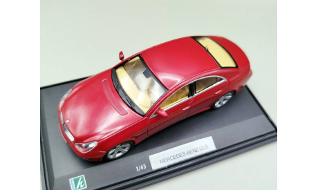 Mercedes-Benz CLS (красный) Мерседес DeAgostini  М.0522, масштабная модель, scale43