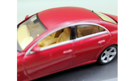 Mercedes-Benz CLS (красный) Мерседес DeAgostini  М.0522, масштабная модель, scale43