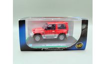 Mitsubishi Pajero 3-door (красный) Митсубиси Cararama М.0523, масштабная модель, Bauer/Cararama/Hongwell, scale43