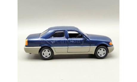 Mercedes-Benz W202 C-class (синий/серый) Мерседес Cararama М.0527, масштабная модель, Bauer/Cararama/Hongwell, scale43