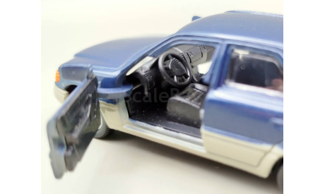 Mercedes-Benz W202 C-class (синий/серый) Мерседес Cararama М.0527, масштабная модель, Bauer/Cararama/Hongwell, scale43