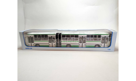 Автобус Ikarus 280.64 планетарные двери (белый/зелёный) Икарус СОВА М.0542, масштабная модель, Советский Автобус, scale43