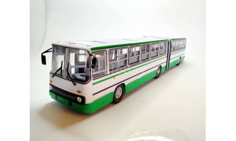 Автобус Ikarus 280.64 планетарные двери (белый/зелёный) Икарус СОВА М.0542, масштабная модель, Советский Автобус, scale43