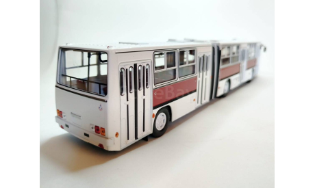 Автобус Ikarus 280.33 (белый/т.красный) Икарус ClassicBus М.0543, масштабная модель, scale43
