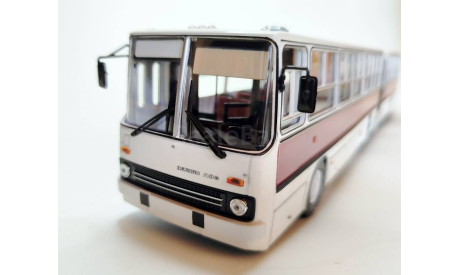 Автобус Ikarus 280.33 (белый/т.красный) Икарус ClassicBus М.0543, масштабная модель, scale43