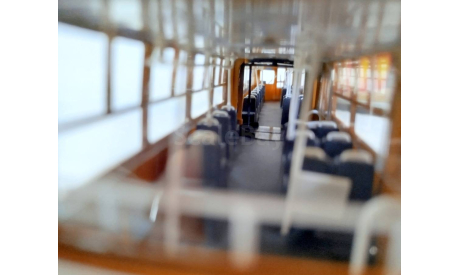 Автобус Ikarus-280 (охра) Икарус ClassicBus М.0544, масштабная модель, scale43