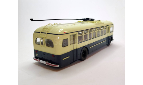 Троллейбус МТБ-82Д (т.синий/жёлтый) Start Scale Model М.0547, масштабная модель, Start Scale Models (SSM), scale43