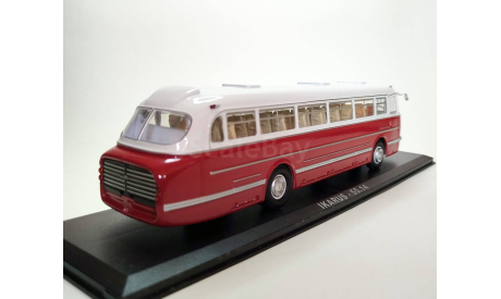 Автобус Ikarus 55.14 Lux (красный/белый) Икарус ClassicBus М.0550, масштабная модель, scale43