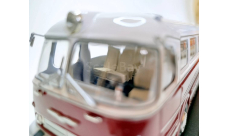 Автобус Ikarus 55.14 Lux (красный/белый) Икарус ClassicBus М.0550, масштабная модель, scale43
