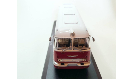 Автобус Ikarus 55.14 Lux (красный/белый) Икарус ClassicBus М.0550, масштабная модель, scale43