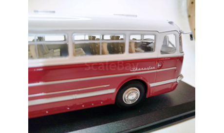 Автобус Ikarus 55.14 Lux (красный/белый) Икарус ClassicBus М.0550, масштабная модель, scale43