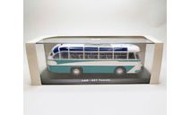 Автобус ЛАЗ-697 Турист (белый/бирюзовый) ClassicBus М.0556, масштабная модель, scale43