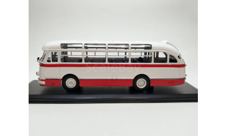 Автобус ЛАЗ-695Е (белый/красный) ClassicBus М.0557, масштабная модель, scale43