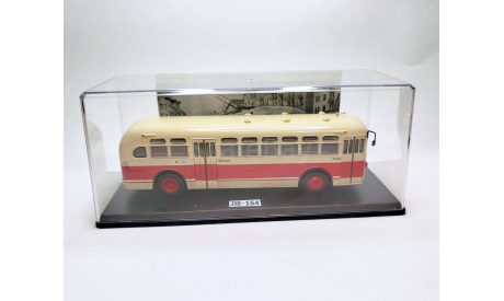 Автобус ЗИС-154 (бежевый/красный) Hachette М.0566, масштабная модель, scale43, Leyland