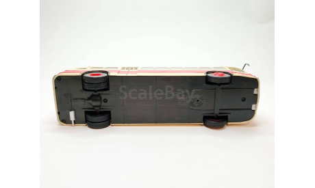 Автобус ЗИС-154 (бежевый/красный) Hachette М.0566, масштабная модель, scale43, Leyland