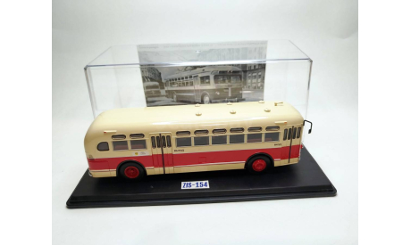Автобус ЗИС-154 (бежевый/красный) Hachette М.0566, масштабная модель, scale43, Leyland
