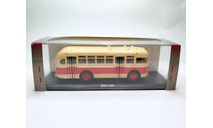 Автобус ЗИС-155 первый выпуск (бежевый/красный) ClassicBus М.0567, масштабная модель, scale43
