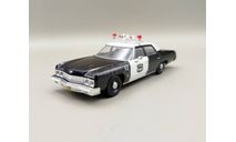 Chevrolet Bel Air 1973 полиция города Норвич, США (чёрный/белый) DeAgostini М.0579, масштабная модель, scale43