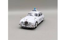 Jaguar Mark 2 (Mk II) 1959 полиция Великобритании (белый) DeAgostini  М.0587, масштабная модель, scale43