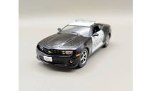 Chevrolet Camaro SS полиция Халтом-Сити, США (чёрный/белый) DeAgostini М.0599, масштабная модель, scale43