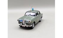 Alfa Romeo Giulietta 1962 полиция Италии (зелёный) DeAgostini  М.0601, масштабная модель, scale43