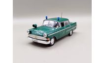 Opel Kapitän 1960 полиция Германии (зелёный) DeAgostini  М.0603, масштабная модель, scale43