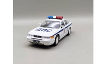Ford Crown Victoria ДПС ГАИ (белый) DeAgostini М.0606, масштабная модель, scale43