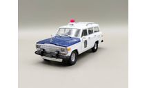 Jeep Wagoneer полиция штата Пенсильвания (белый/синий) DeAgostini М.0607, масштабная модель, scale43