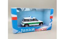 Mini Cooper Polizei 2004 полиция Германии (белый) Мини Купер Cararama  М.0615, масштабная модель, Bauer/Cararama/Hongwell, scale43