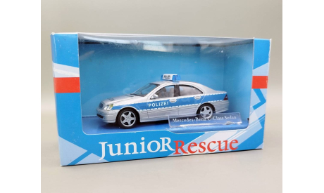 Mercedes-Benz C320 C-Class W203 Polizei полиция Германии (серебристый) Мерседес Cararama  М.0620, масштабная модель, Bauer/Cararama/Hongwell, scale43