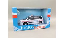 Peugeot 807 Police полиция Бельгии (белый) Пежо Cararama  М.0621, масштабная модель, Bauer/Cararama/Hongwell, scale43