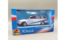 VW Volkswagen Passat Variant B5 Police полиция/служба спасения Швейцарии (белый) Cararama М.0629, масштабная модель, Bauer/Cararama/Hongwell, scale43