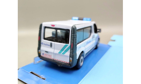 Renault Trafic полиция Бельгии (белый) Рено Cararama М.0635, масштабная модель, Bauer/Cararama/Hongwell, scale43