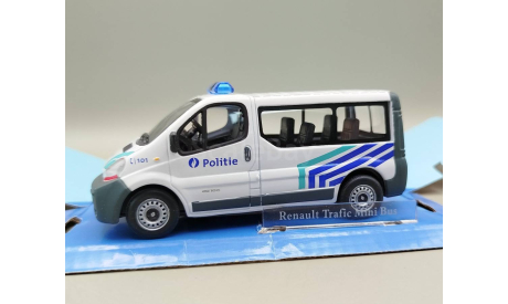 Renault Trafic полиция Бельгии (белый) Рено Cararama М.0635, масштабная модель, Bauer/Cararama/Hongwell, scale43