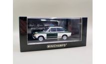BMW 1802 Touring Polizei München 1972 полиция Мюнхена Германия (зелёный/белый) Minichamps М.0641, масштабная модель, scale43
