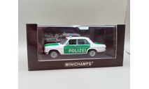 Mercedes-Benz 200 W114/115 Polizei полиция Германии (зелёный/белый) Minichamps М.0644, масштабная модель, scale43