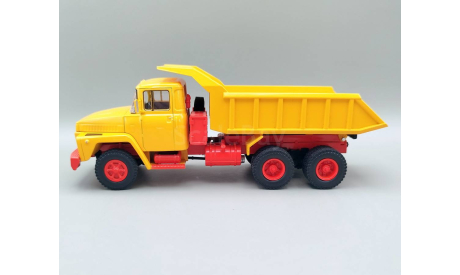 КрАЗ-251 самосвал (оранжевый/красный) Наш Автопром  М.0659, масштабная модель, scale43