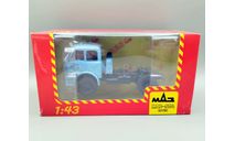 МАЗ-504 седельный тягач 1963 (голубой) Наш Автопром М.0665, масштабная модель, scale43