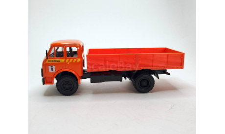 МАЗ-5335 бортовой Техпомощь (оранжевый) Autotime М.0697, масштабная модель, Autotime Collection, scale43