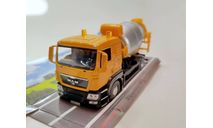 MAN TGS бетономешалка (жёлтый/серебристый) МАН Autotime М.0705, масштабная модель, Autotime Collection, scale43