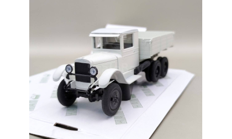 ЗИС-36 бортовой (белый) Наш Автопром  М.0724, масштабная модель, scale43