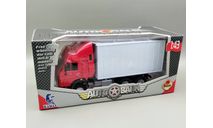 КАМАЗ-54115 фургон (красный/белый) Cararama М.0729, масштабная модель, Bauer/Cararama/Hongwell, scale43