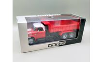 Dodge D 950 6х4 1974 самосвал (красный/белый) Додж White Box М.0743, масштабная модель, WhiteBox, scale43
